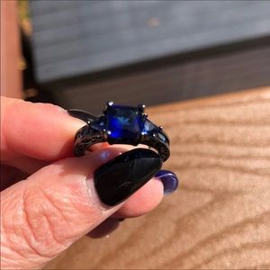 Thin Blue Line Size 9 Ring
